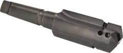 Allied Machine and Engineering - Series D, 2 to 2-7/8" Diam, 4MT Taper Shank, Straight Flute Spade Drill - 4-1/2" Max Depth, 5-3/4" Body Length, 9-3/8" OAL, Short Length - Eagle Tool & Supply