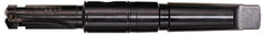Allied Machine and Engineering - Series E, 2-1/2 to 3-3/8" Diam, 5MT Taper Shank, Straight Flute Spade Drill - 10" Max Depth, 13-5/8" Body Length, 18-7/16" OAL, Standard Length, Through Coolant - Eagle Tool & Supply