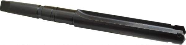 Allied Machine and Engineering - Series C, 1-1/2 to 2-3/8" Diam, 4MT Taper Shank, Straight Flute Spade Drill - 8-1/2" Max Depth, 11-7/16" Body Length, 15-1/16" OAL, Standard Length, Through Coolant - Eagle Tool & Supply