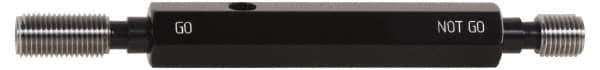 SPI - 5/16-32, Class 3B, Double End Plug Thread Go/No Go Gage - Steel, Size 1 Handle Included - Eagle Tool & Supply