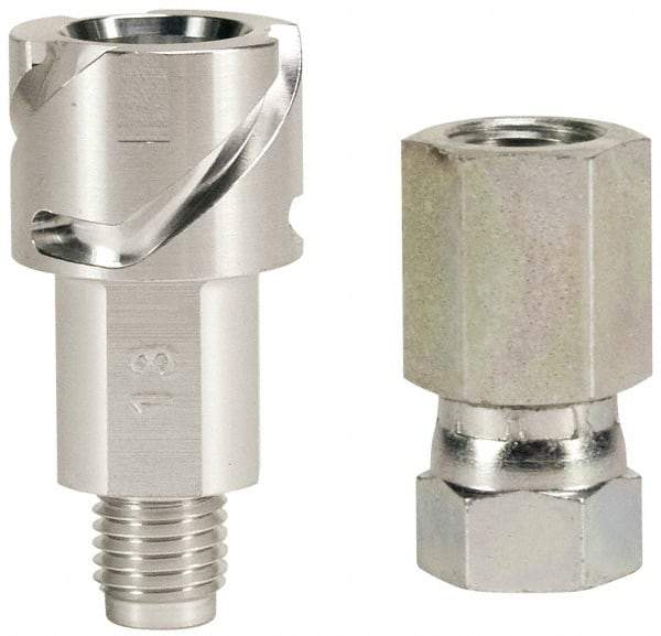 DeVilbiss - Paint Sprayer Siphon Adapter - Suction Kit Adapter 3and8 NPS, Compatible with Spray Guns with 3/8 inch NPS Inlet - Eagle Tool & Supply