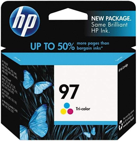 Hewlett-Packard - Cyan, Magenta & Yellow Ink Cartridge - Use with HP Officejet H470, Deskjet 6940 - Eagle Tool & Supply