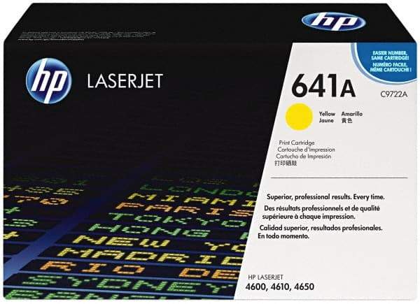 Hewlett-Packard - Yellow Toner Cartridge - Use with HP Color LaserJet 4600, 4650 - Eagle Tool & Supply