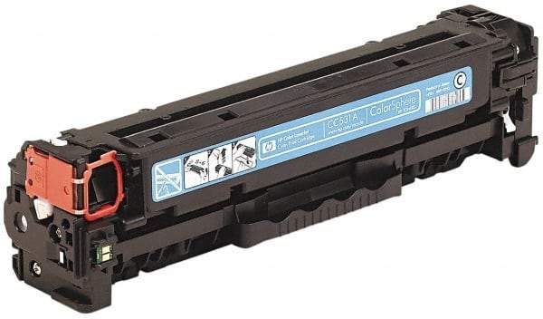 Hewlett-Packard - Cyan Toner Cartridge - Use with HP Color LaserJet CP2025, CM2320 - Eagle Tool & Supply