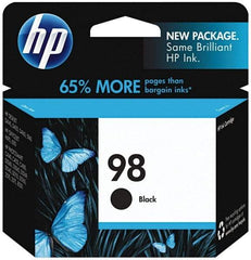 Hewlett-Packard - Black Ink Cartridge - Use with HP Photosmart 2570, 2575, D5060, D5065, D5069, D5145, D5155, D5160, 8050, Deskjet D4145, D4155, D4160, 6310, 5940 - Eagle Tool & Supply