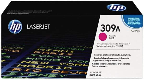 Hewlett-Packard - Magenta Toner Cartridge - Use with HP Color Laser Jet 3500, 3550 - Eagle Tool & Supply