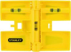 Stanley - Post Levels Side Width (Decimal Inch): 6.1250 Number of Vials: 3 - Eagle Tool & Supply