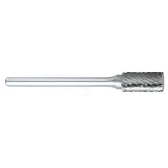 ‎SC-51 -6mm × 12mm LOC × 6mm Shank × 50mm OAL Cylindrical Ball Nose Carbide Medium Tough Cut Burr - Eagle Tool & Supply