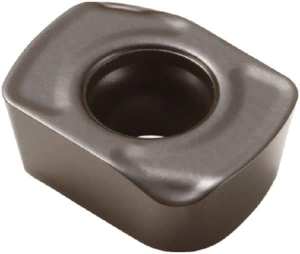 Seco - LPHT060310 M06 Grade T350M Carbide Milling Insert - TiCN/Al2O3 Finish, 1/8" Thick - Eagle Tool & Supply
