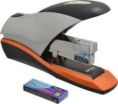 Swingline - 70 Sheet Desktop Stapler - Silver, Orange and Black - Eagle Tool & Supply