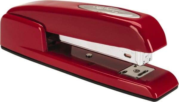 Swingline - 20 Sheet Full Strip Desktop Stapler - Red - Eagle Tool & Supply