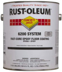 Rust-Oleum - 1 Gal Can Semi Gloss Dunes Tan Floor Coating - <250 g/L VOC Content - Eagle Tool & Supply