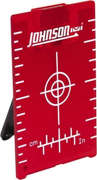 Johnson Level & Tool - Laser Level Magnetic Floor Target - Use With Laser Levels - Eagle Tool & Supply