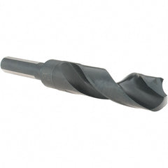 Cle-Line - 13/16" Drill, 118° Point, High Speed Steel Silver Deming & Reduced Shank Drill Bit - Eagle Tool & Supply
