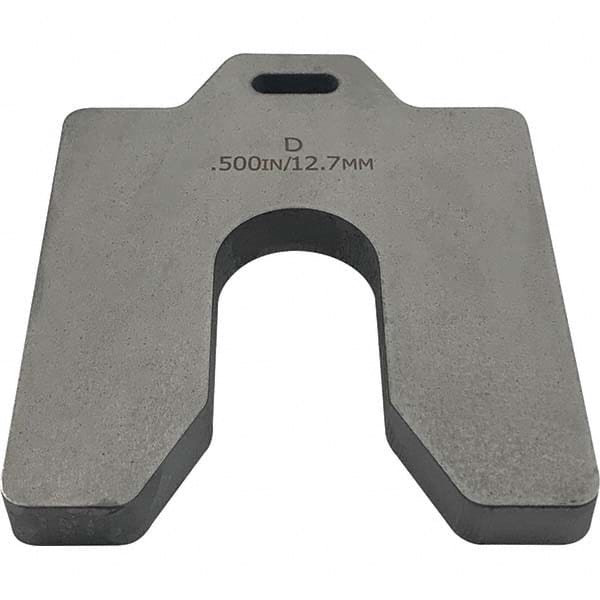 Maudlin Products - Metal Shim Stock Type: Slotted Shim Material: Stainless Steel - Eagle Tool & Supply