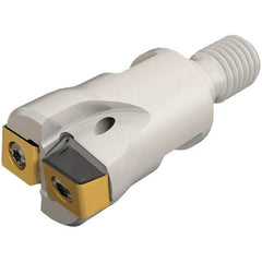 Iscar - 32mm Cut Diam, 3mm Max Depth of Cut, Indexable Plunge End Mill - M16 Modular Connection, HTP LNHT 1006 Insert Style, HTP-M-LN10 Toolholder Style, Through Coolant, Series FlexFit, TangPlunge - Eagle Tool & Supply