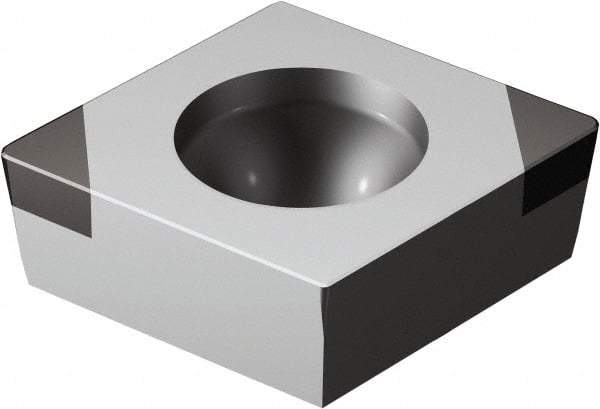 Sandvik Coromant - CCGW32.51 Grade 7025 CBN Turning Insert - Uncoated, 80° Diamond, 3/8" Inscr Circle, 5/32" Thick, 1/64" Corner Radius - Eagle Tool & Supply