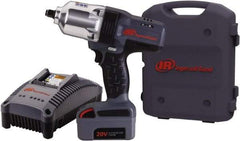 Ingersoll-Rand - 1/2" Drive 20 Volt Pistol Grip Cordless Impact Wrench & Ratchet - 1,900 RPM, 2,300 BPM, 780 Ft/Lb Torque, 1 Lithium-Ion Battery Included - Eagle Tool & Supply