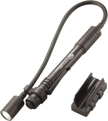 Streamlight - White LED Bulb, 38 Lumens, Mini Flashlight - Black Aluminum Body, 2 AAA Alkaline Batteries Included - Eagle Tool & Supply