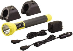 Streamlight - White LED Bulb, 350 Lumens, Industrial/Tactical Flashlight - Yellow Plastic Body, 1 6V NiMH Battery Included - Eagle Tool & Supply