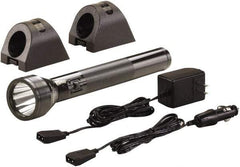 Streamlight - White LED Bulb, 350 Lumens, Industrial/Tactical Flashlight - Black Aluminum Body, 1 6V NiMH Battery Included - Eagle Tool & Supply