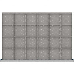 LISTA - 24-Compartment Drawer Divider Layout for 3.15" High Drawers - Eagle Tool & Supply