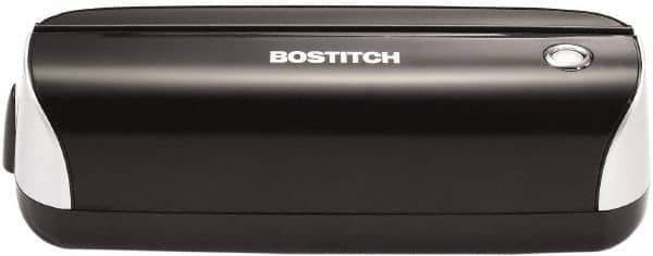 Stanley Bostitch - Paper Punches Type: 12 Sheet Electric Three Hole Punch Color: Black - Eagle Tool & Supply