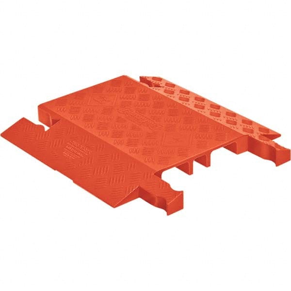 Checkers - On Floor Cable Covers Cover Material: Polyurethane Number of Channels: 3 - Eagle Tool & Supply