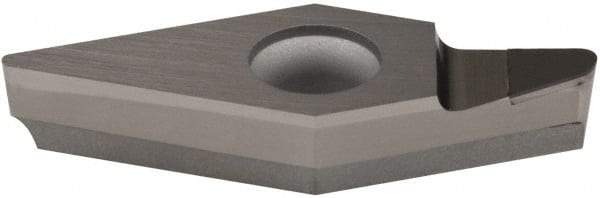 Hertel - HT-VCMX220.5 Grade HT420CD Polycrystalline Diamond (PCD) Turning Insert - Uncoated, Diamond, 1/4" Inscr Circle, 1/8" Thick, 0.0078" Corner Radius - Eagle Tool & Supply