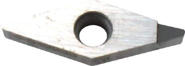 Sumitomo - NF-VCMX221 Grade DA2200 Polycrystalline Diamond (PCD) Turning Insert - Uncoated, 35° Diamond, 1/4" Inscr Circle, 1/8" Thick, 1/64" Corner Radius - Eagle Tool & Supply