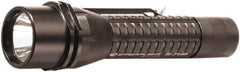 Streamlight - White LED Bulb, 160 Lumens, Industrial/Tactical Flashlight - Black Aluminum Body, 2 CR123A Lithium Batteries Included - Eagle Tool & Supply