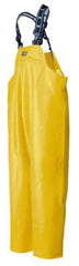 Helly Hansen - Size 2XL, Yellow, Rain Bib Overall - Open Ankle - Eagle Tool & Supply