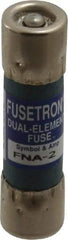 Cooper Bussmann - 250 VAC, 2 Amp, Time Delay Pin Indicator Fuse - Fuse Holder Mount, 1-1/2" OAL, 10 at 125 V kA Rating, 13/32" Diam - Eagle Tool & Supply