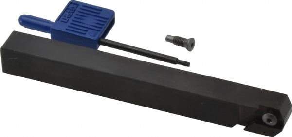 NTK - CTP, Left Hand Cut, 12mm Max Workpc Diam, CTP Insert, Indexable Cutoff Toolholder - 0.217 Max Depth of Cut, 1/2" Shank Width, 1/2" Shank Height, 120mm OAL - Eagle Tool & Supply