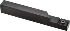 NTK - CTPW, Right Hand Cut, 20mm Max Workpc Diam, CTPW Insert, Indexable Cutoff Toolholder - 0.591 Max Depth of Cut, 16mm Shank Width, 1/2" Shank Height, 120mm OAL - Eagle Tool & Supply
