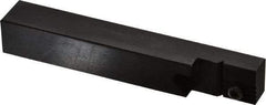 NTK - CTPW, Right Hand Cut, 20mm Max Workpc Diam, CTPW Insert, Indexable Cutoff Toolholder - 0.591 Max Depth of Cut, 16mm Shank Width, 5/8" Shank Height, 120mm OAL - Eagle Tool & Supply