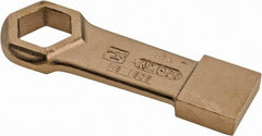 Ampco - 1-1/4" 6 Point Striking Box Wrench - Single End, 6-1/2" OAL, Aluminum Bronze - Eagle Tool & Supply