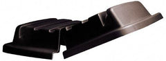 Rubbermaid - 44-1/8" Long x 31" Wide x 8-1/2" High, Black Polyethylene Hinged Lid - Use with Rubbermaid 4614 and 4616 Poly Cube Trucks - Eagle Tool & Supply