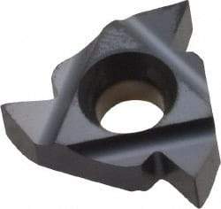 Carmex - 16ER External Right Hand 48-8 Partial Profile 60° Laydown Threading Insert - Grade BMA, TiAlN Coated Carbide - Eagle Tool & Supply