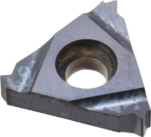 Carmex - 16ER External Right Hand 18 UN Laydown Threading Insert - Grade BMA, TiAlN Coated Carbide - Eagle Tool & Supply