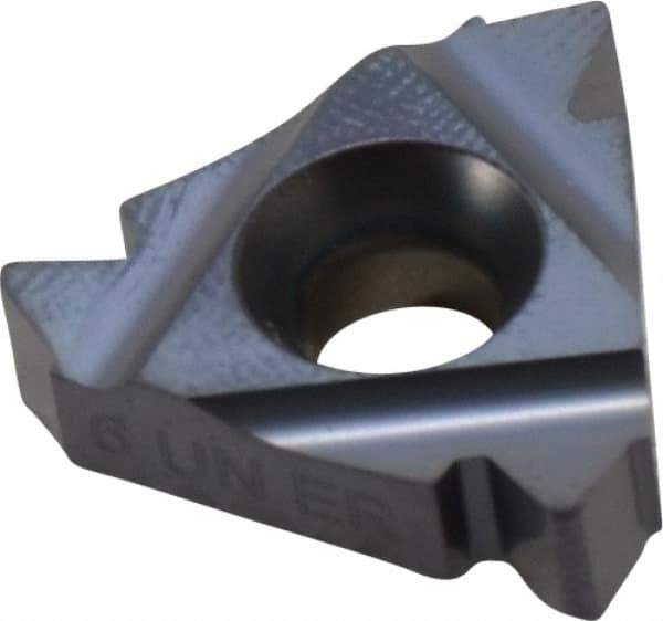 Carmex - 22ER External Right Hand 6 UN Laydown Threading Insert - Grade BMA, TiAlN Coated Carbide - Eagle Tool & Supply