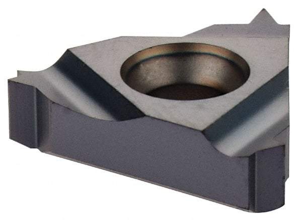 Carmex - 16IR Internal Right Hand 14 UN Laydown Threading Insert - Grade BMA, TiAlN Coated Carbide - Eagle Tool & Supply