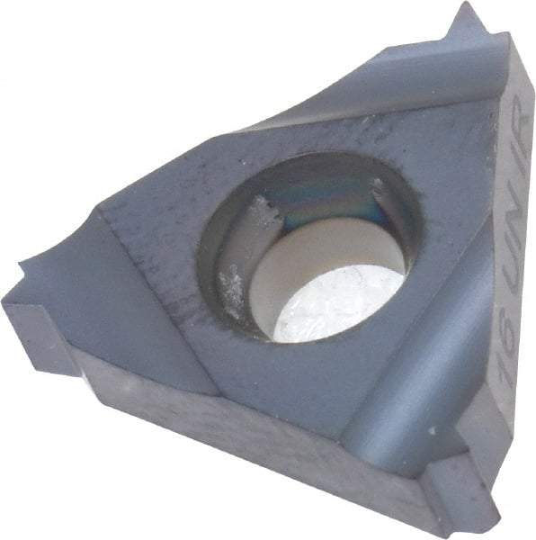 Carmex - 16IR Internal Right Hand 16 UN Laydown Threading Insert - Grade BMA, TiAlN Coated Carbide - Eagle Tool & Supply