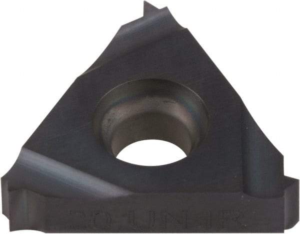Hertel - 11IR Internal Right Hand 36 UN Laydown Threading Insert - Grade HG225TR, TiAlN Coated Carbide - Eagle Tool & Supply