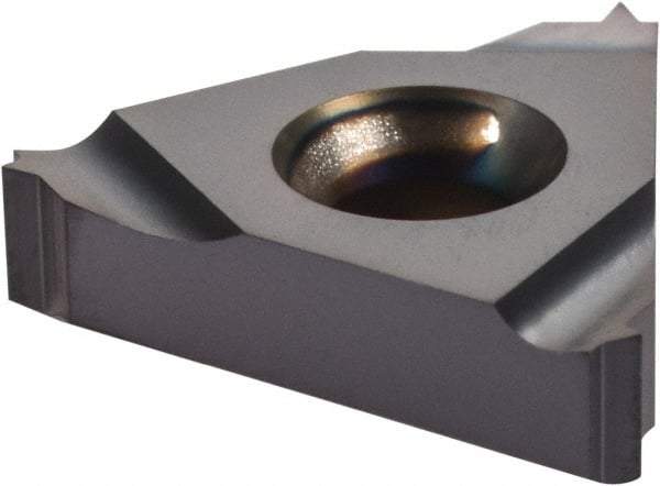 Carmex - 16IR Internal Right Hand 24 UN Laydown Threading Insert - Grade BMA, TiAlN Coated Carbide - Eagle Tool & Supply