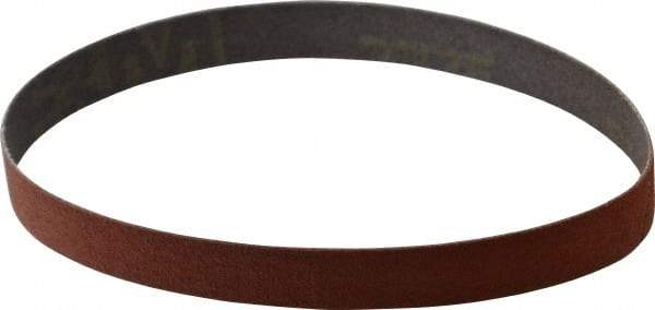 3M - 3/4" Wide x 18" OAL, 120 Grit, Ceramic Abrasive Belt - Ceramic, Fine, Coated, YF Weighted Cloth Backing, Wet/Dry, Series 777F - Eagle Tool & Supply