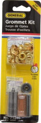 General - 52 Piece Grommet Kit - 1/4" ID - Eagle Tool & Supply