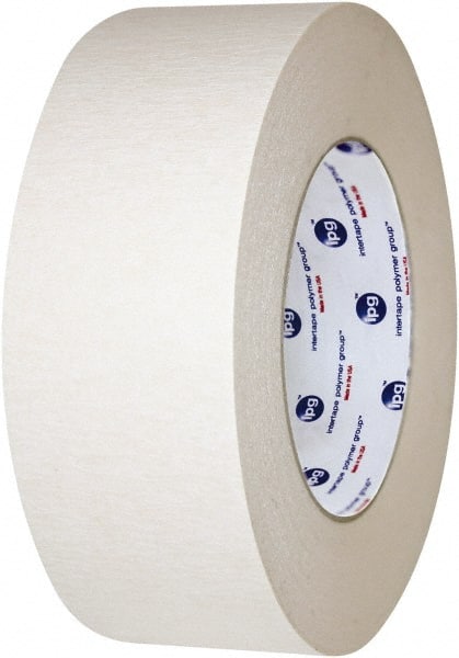 Intertape - 2" Wide x 36 Yd Long x 7 mil Tan/Natural Paper Masking Paper - Eagle Tool & Supply