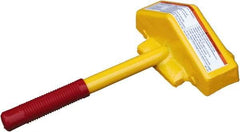 Vestil - 7-1/2" Wide x 3-13/16" High x 12-3/4" Deep, Steel Wheel Chock - Eagle Tool & Supply