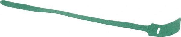 SpeedTech - 15" Long Green Nylon & Polyethylene Hook & Loop Strap - 50 Lb Tensile Strength - Eagle Tool & Supply